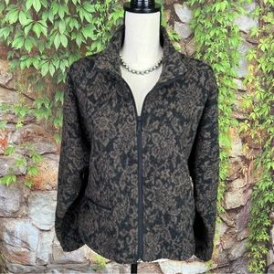 COLD AIR DESIGN Zip Front Fleece, L